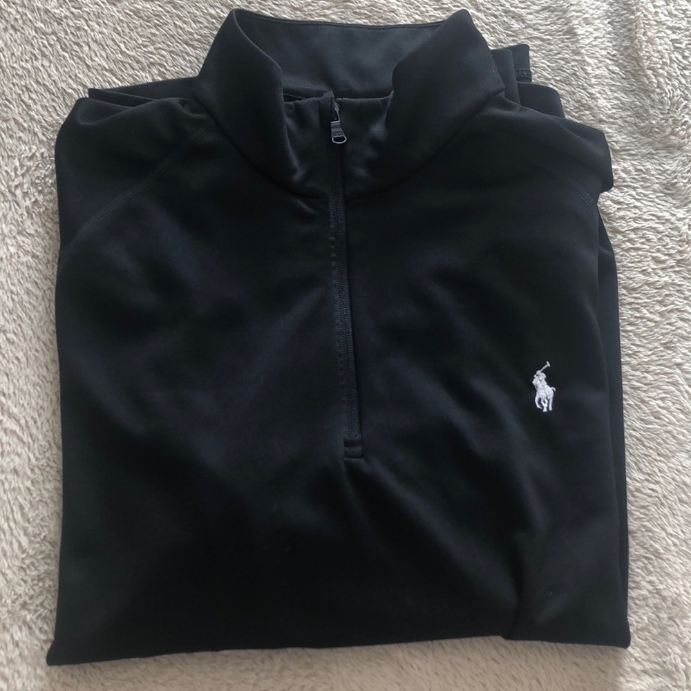 Men’s Large light weight 3-quarter zip up.